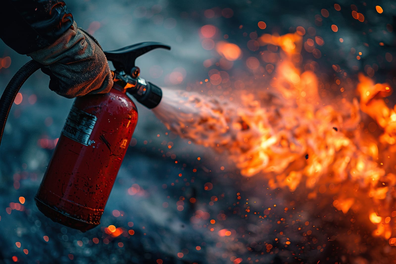 L'extincteur à pression permanente est une solution fiable et facile à utiliser en cas d'urgence