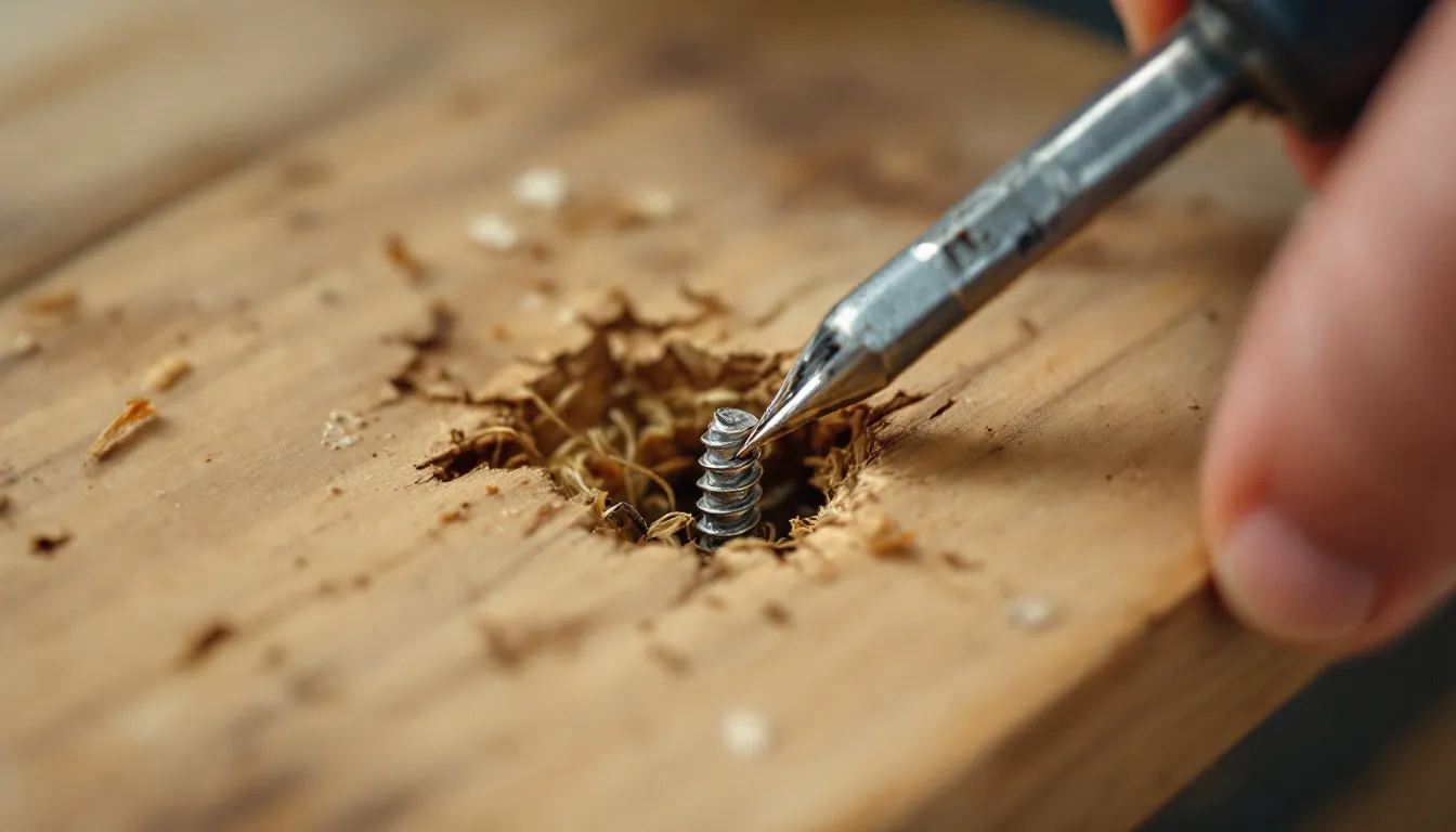 Comment enlever une vis foirée efficacement avec un extracteur