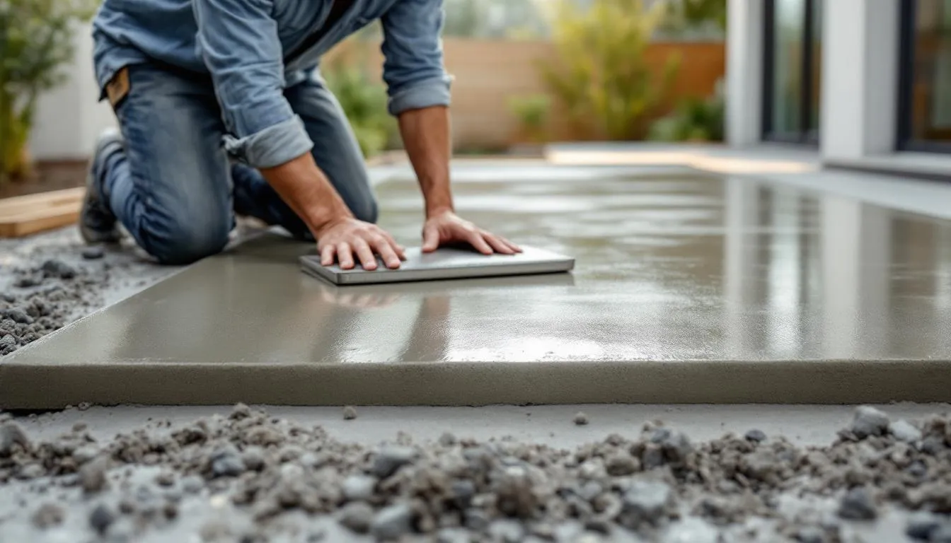 Guide pour comment lisser une terrasse en béton efficacement