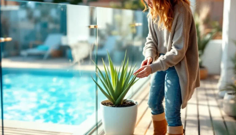 Peut-on laisser un aloe vera dehors l'hiver : conseils pour plante succulente