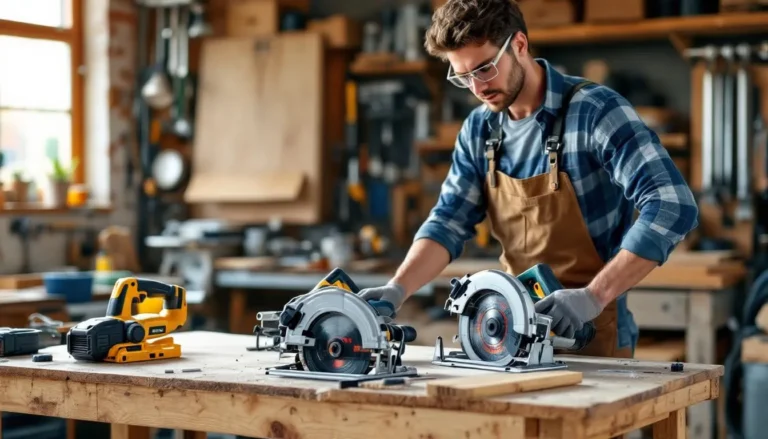 Comparaison entre scie circulaire et scie plongeante pour coupes précises