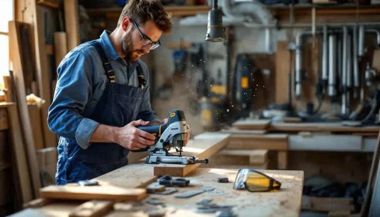 Scie sauteuse Racetools, outil performant pour coupes précises et nettes