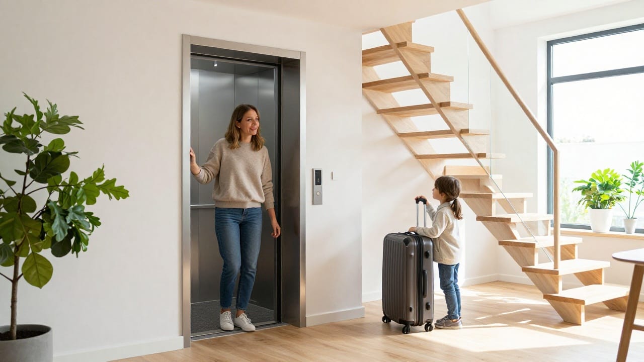 Découvrez le prix d'un ascenseur de maison avec différentes options disponibles