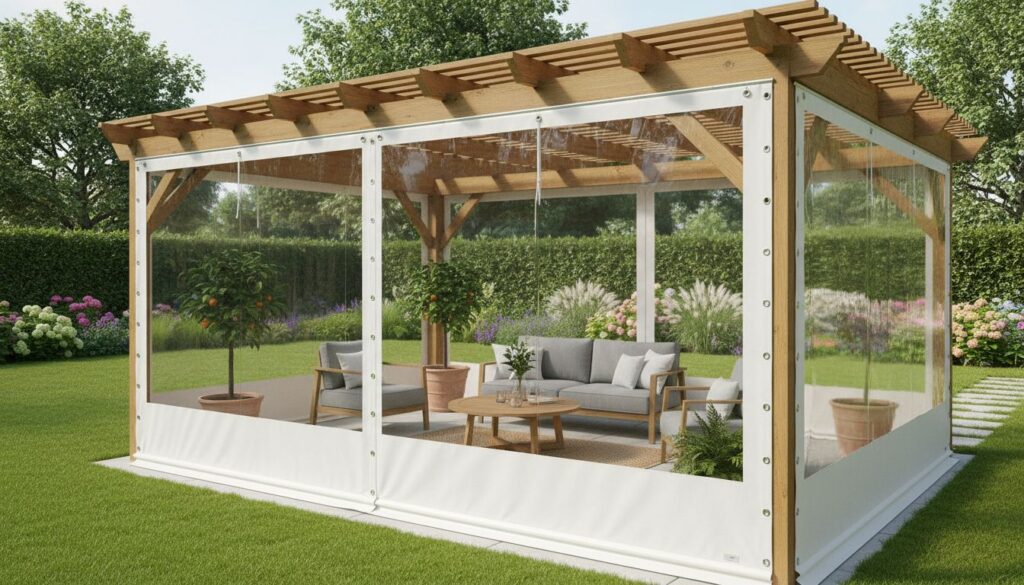 bâche pergola sur mesure