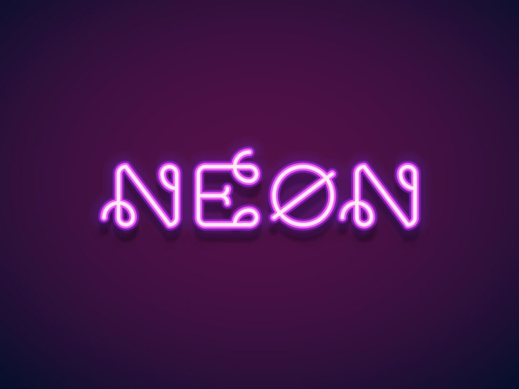 tarif d'un néon personnalisé