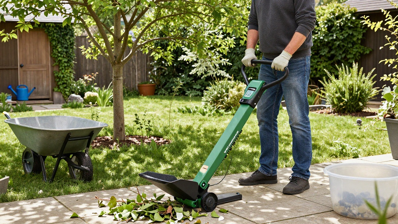 Broyeur de végétaux Parkside, outil idéal pour entretien jardin efficace