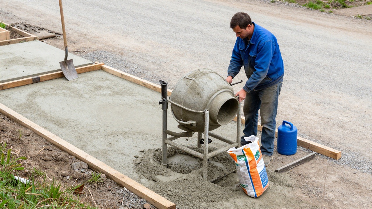 Dosage béton 350 kg avec mélange sable et gravier pour construction solide