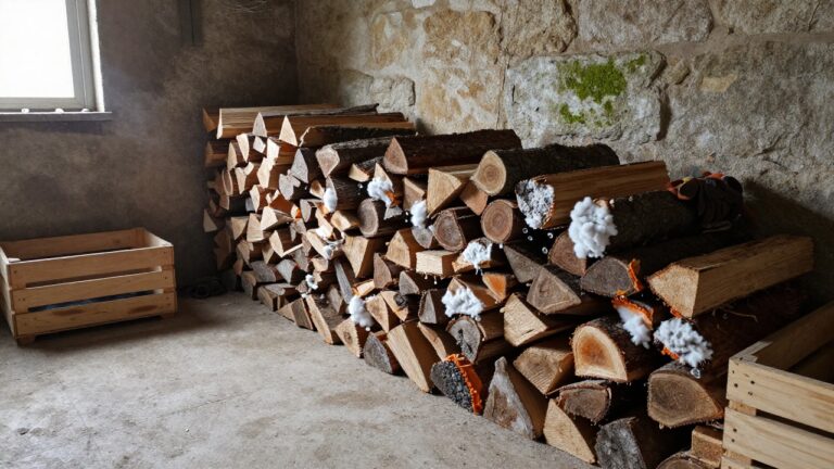 Découvrez la mérule, champignon nuisible affectant le bois de chauffage