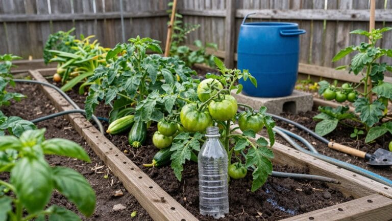 Découvrez un système d'arrosage automatique fait maison pour potager autonome